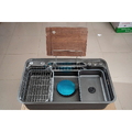 Chậu rửa bát inox phủ nano 1 hố Kagol KND7848N