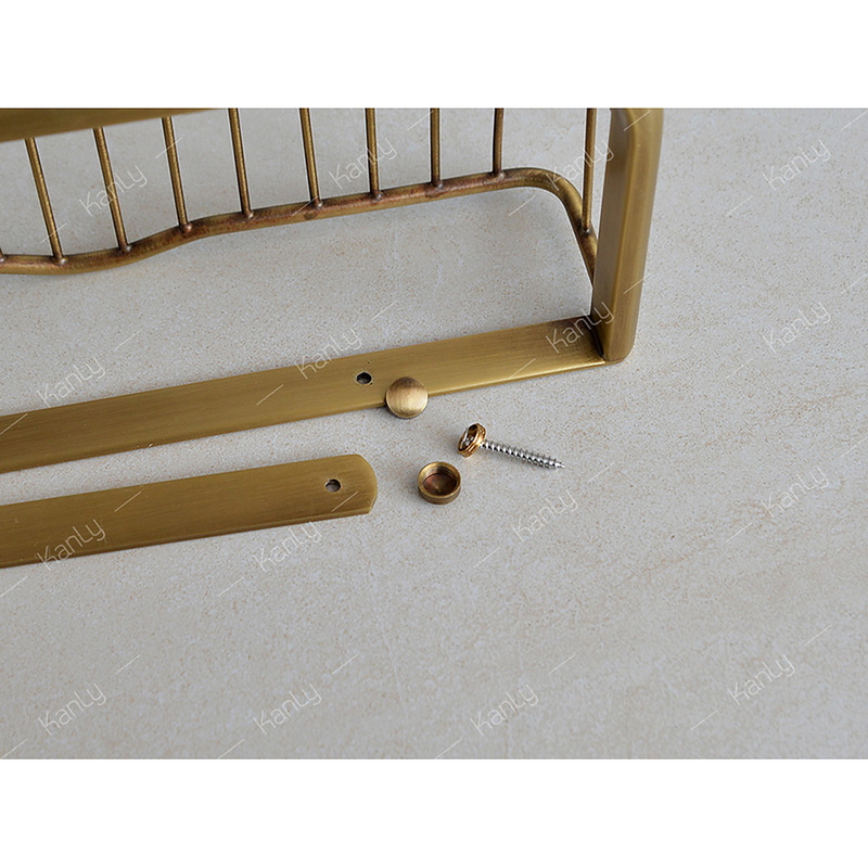 Kệ 2 tầng để đồ bằng đồng Kanly GCK29D