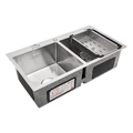 Chậu rửa bát Hanmade 2 hố cân Picenza HM 8245-616