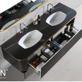 Bộ tủ chậu lavabo cao cấp Hiwin C-2205A