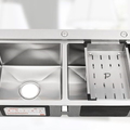 Chậu rửa bát inox 304 hạ bậc 2 hố cân Picenza HMHB 8848-616