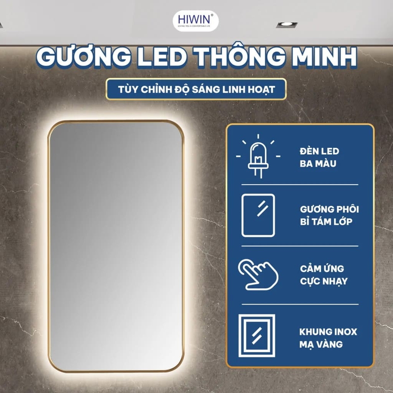 Bộ tủ chậu lavabo cao cấp Hiwin C-2212