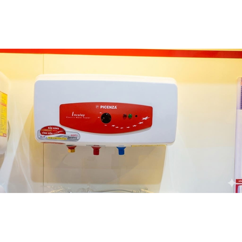 Bình nước nóng 20L nằm ngang Picenza N20EU