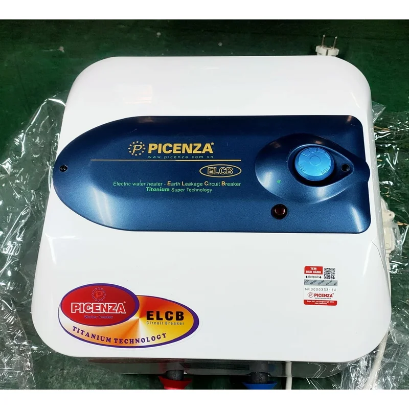 Bình nước nóng 10L vuông Picenza S10E