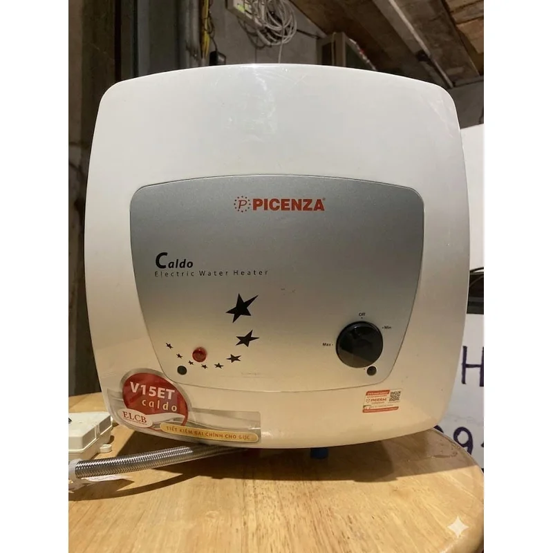 Bình nước nóng vuông 15L Picenza V15ET
