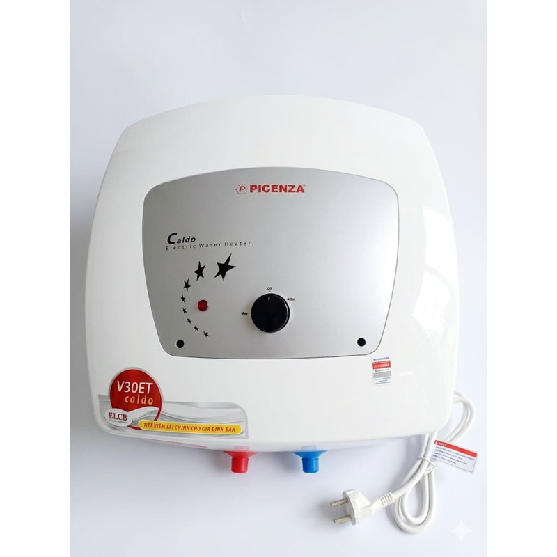 Bình nước nóng vuông 30L Picenza V30ET 
