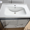 Bộ tủ chậu lavabo cao cấp hoa văn giả đá Hiwin YS-005
