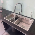 Chậu rửa bát inox 304 hạ bậc 2 hố cân Picenza HMHB 8848-616