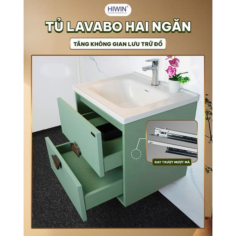 Bộ tủ chậu Lavabo Hiwin YP-1469-60