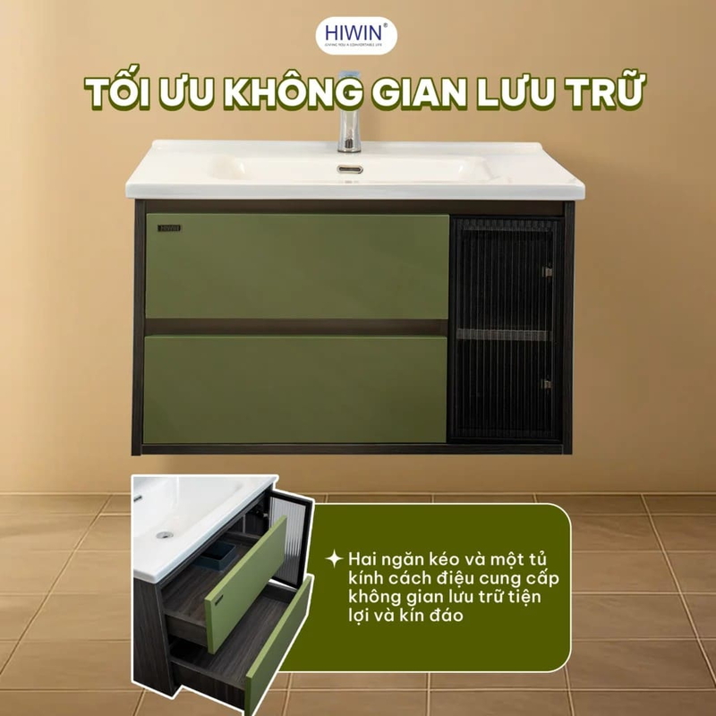 Bộ tủ chậu Lavabo Hiwin YS-2628