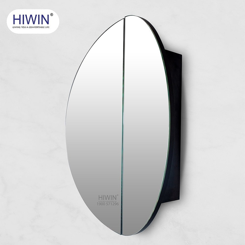 Bộ tủ chậu Lavabo gương phi đối xứng Hiwin YS-2622