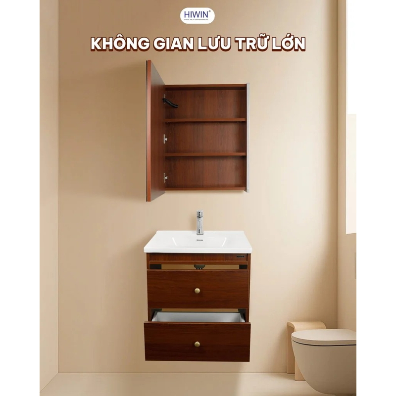 Bộ tủ chậu Lavabo Hiwin YS-2612-60