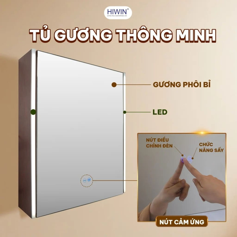 Bộ tủ chậu Lavabo Hiwin YS-2612-60