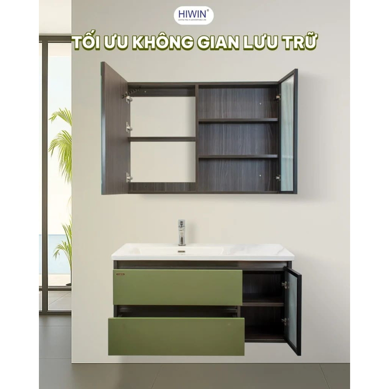 Bộ tủ chậu Lavabo Hiwin YS-2629