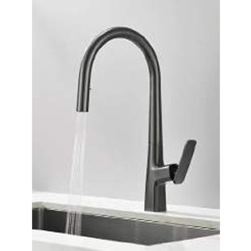 Vòi rửa bát nóng lạnh dây rút đồng Kagol K62
