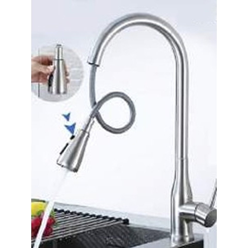 Vòi rửa bát nóng lạnh dây rút Kagol K55