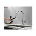 Vòi rửa bát nóng lạnh dây rút đồng Kagol K60