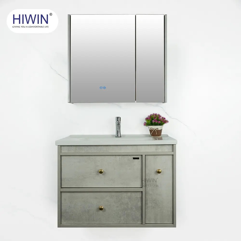 Bộ tủ chậu Lavabo treo tường Hiwin YS-2611