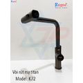 Vòi rửa bát đồng nóng lạnh dây rút Kagol K72