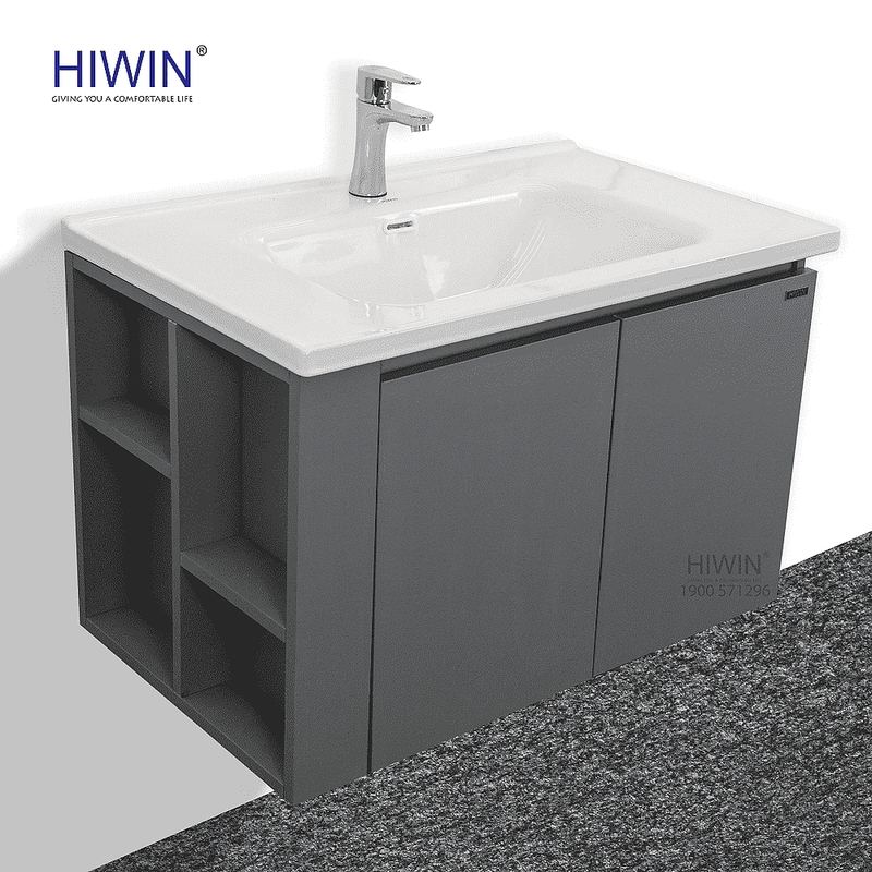 Bộ tủ chậu Lavabo treo tường Hiwin YP-016