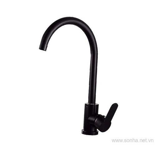 Vòi rửa bát nóng lạnh cần cứng thân tròn Kagol K19