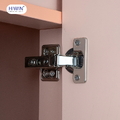 Bộ tủ chậu Lavabo treo tường màu hồng Hiwin YS-1474