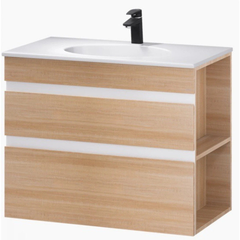 Tủ Lavabo Phòng Tắm Caesar EH15026DDRW7V(Không gồm lavabo và vòi)