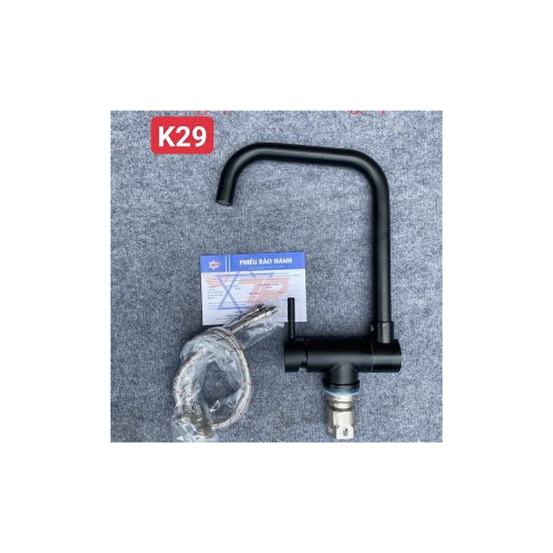 Vòi rửa bát nóng lạnh cần cứng thân tròn Kagol K29