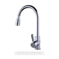 Vòi rửa bát nóng lạnh cần cứng thân tròn Kagol K26