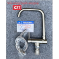 Vòi rửa bát nóng lạnh cần cứng thân tròn Kagol K27