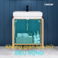 Tủ Lavabo Phòng Tắm Caesar EH15356AW7V (Không gồm lavabo và vòi)
