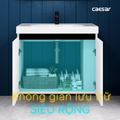 Tủ Lavabo Phòng Tắm Caesar EH15358CRV (Không gồm lavabo và vòi)