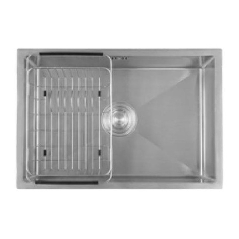 Chậu Rửa Chén Inox 1 Hộc 600x450mm Lắp Âm Caesar KSH11H060SX