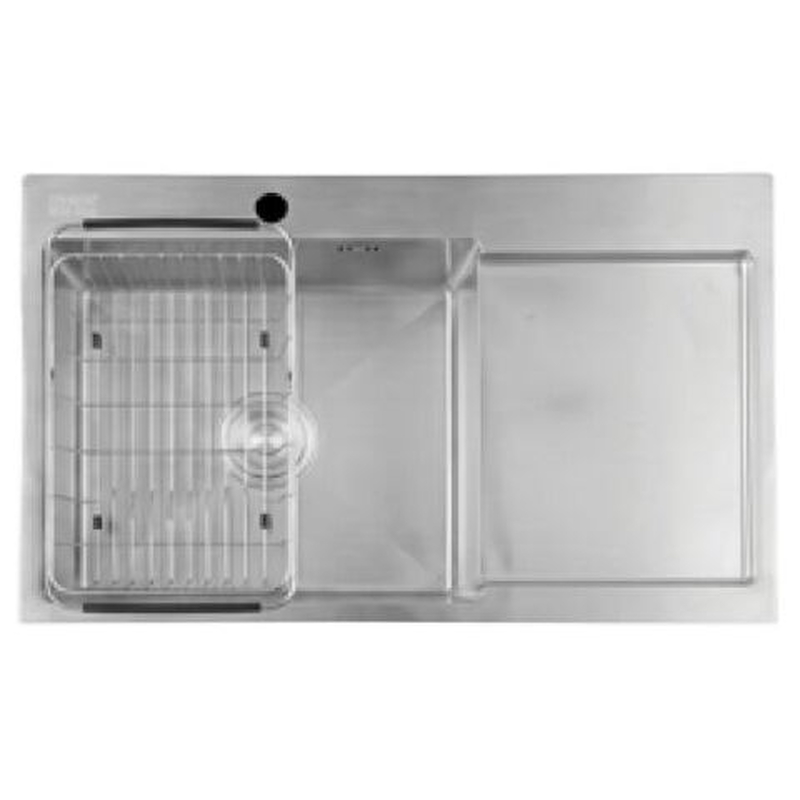 Chậu Rửa Chén Inox 1 Hộc Có Bàn Caesar KSH21H082SX