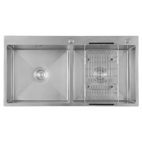Chậu Rửa Chén Inox 2 Hộc Caesar KSH02H100SX