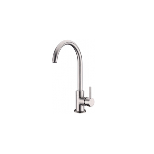 Vòi rửa bát inox nóng lạnh cần xoay bi Kagol K63