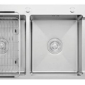 Chậu Rửa Chén Inox 2 Hộc Có Bàn Caesar KSH22H100SX