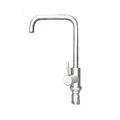Vòi rửa bát inox nóng lạnh cần cứng thân tròn Kagol K59