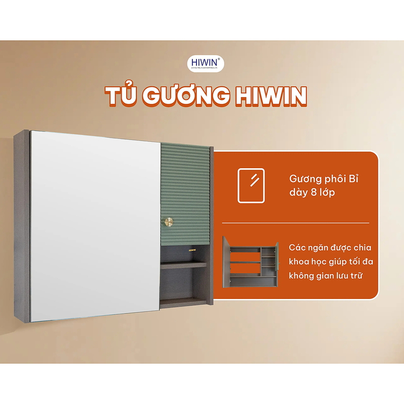 Bộ tủ chậu Lavabo nhựa PVC Hiwin YS-2634