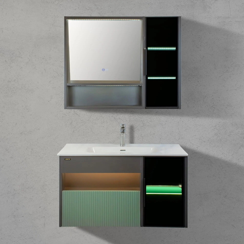 Bộ tủ chậu Lavabo nhựa PVC Hiwin YP-1473