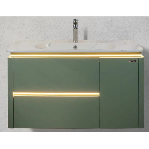 Bộ tủ chậu Lavabo có đèn led cảm biến Hiwin YP-1475