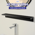 Bộ tủ chậu Lavabo màu vân gỗ có chân đế Hiwin YS-2638