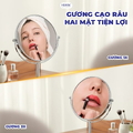 Gương cạo râu gương trang điểm hai mặt Hiwin J-622 