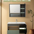 Bộ tủ chậu Lavabo nhựa PVC Hiwin YP-1473