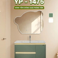 Bộ tủ chậu Lavabo có đèn led cảm biến Hiwin YP-1475