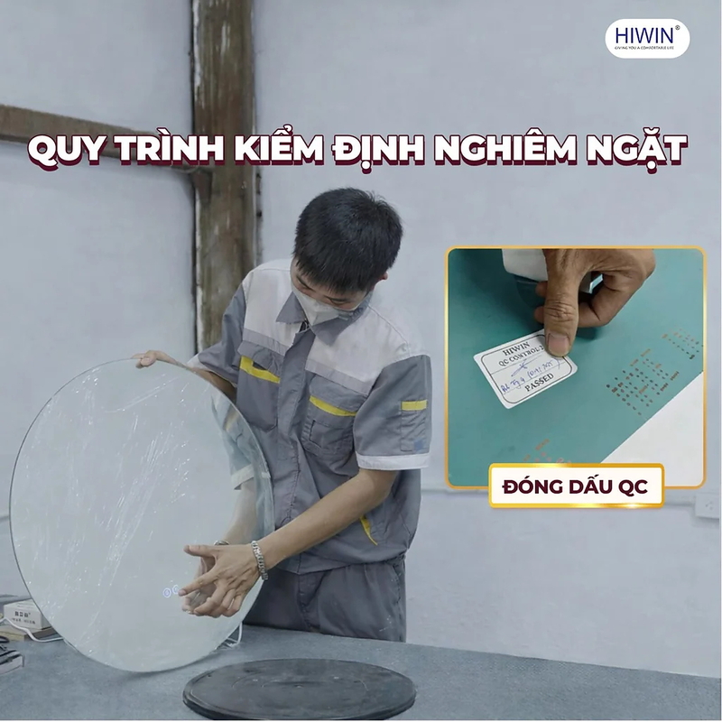 Gương led cảm ứng thông minh Hiwin M-R10050LD-H