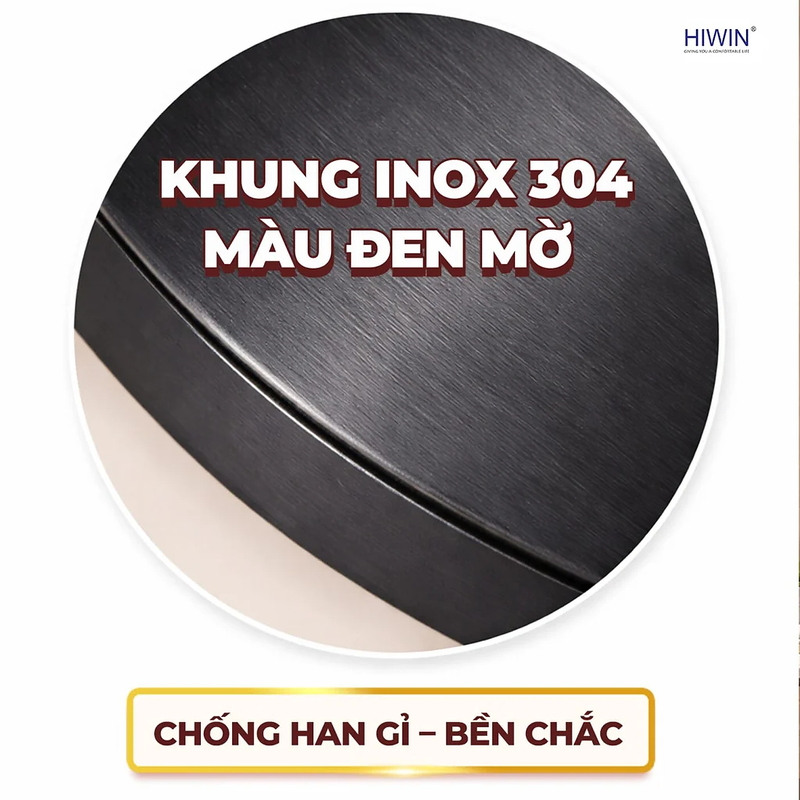 Gương thông minh đèn led dáng elip Hiwin M-E5889L-B