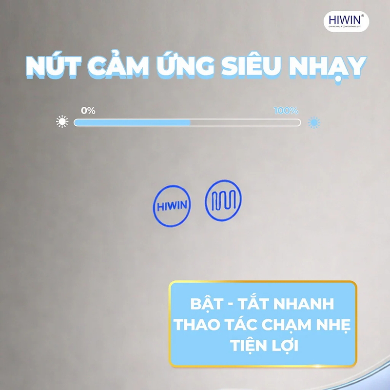 Gương thông minh đèn led Hiwin M-Z5070L-H