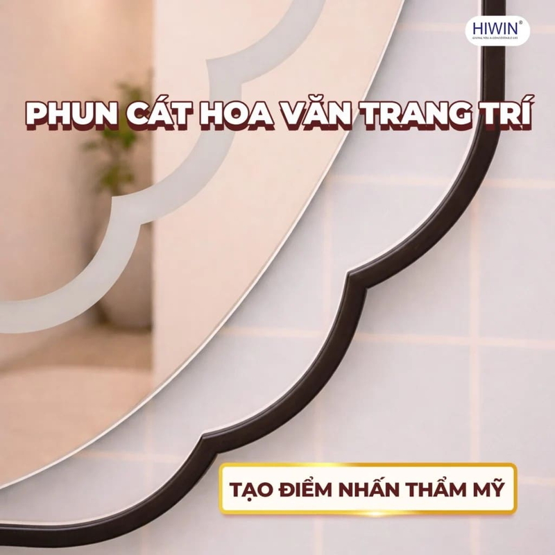 Gương thông minh đèn led dáng elip Hiwin M-E5889L-B
