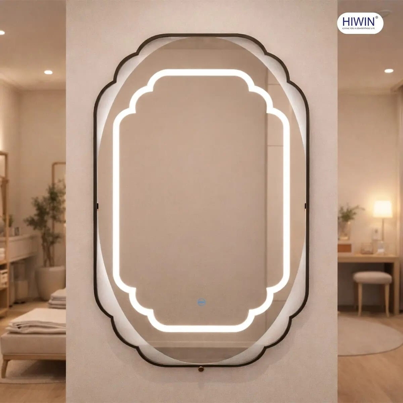 Gương thông minh đèn led dáng elip Hiwin M-E5889L-B